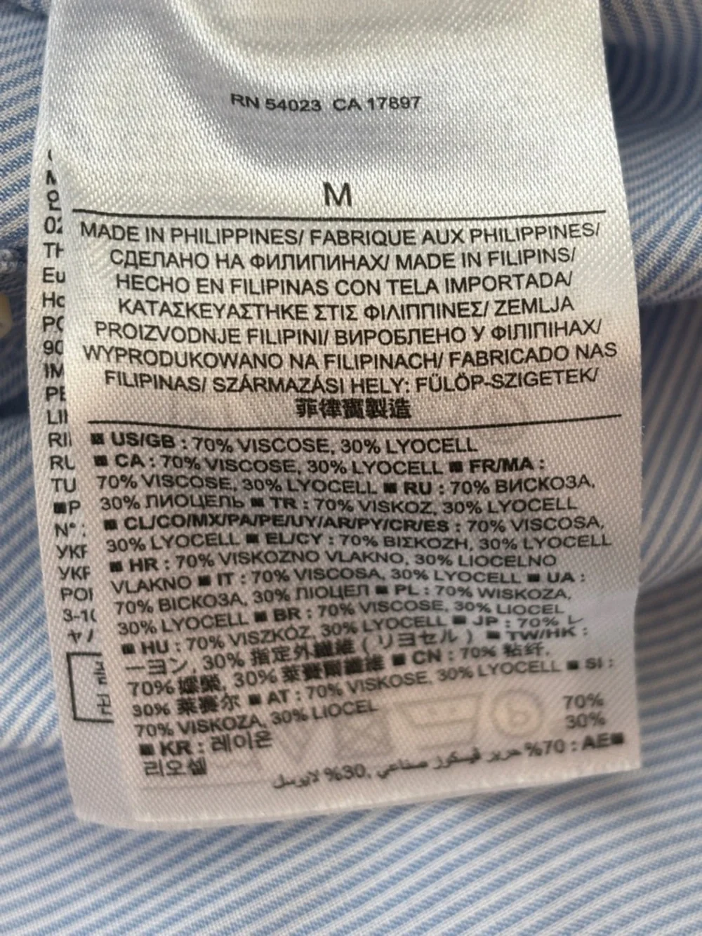 BANANA REPUBLIC  BUTTON FRONT COLLARLESS SHIRT DRESS - Picture 7 of 7